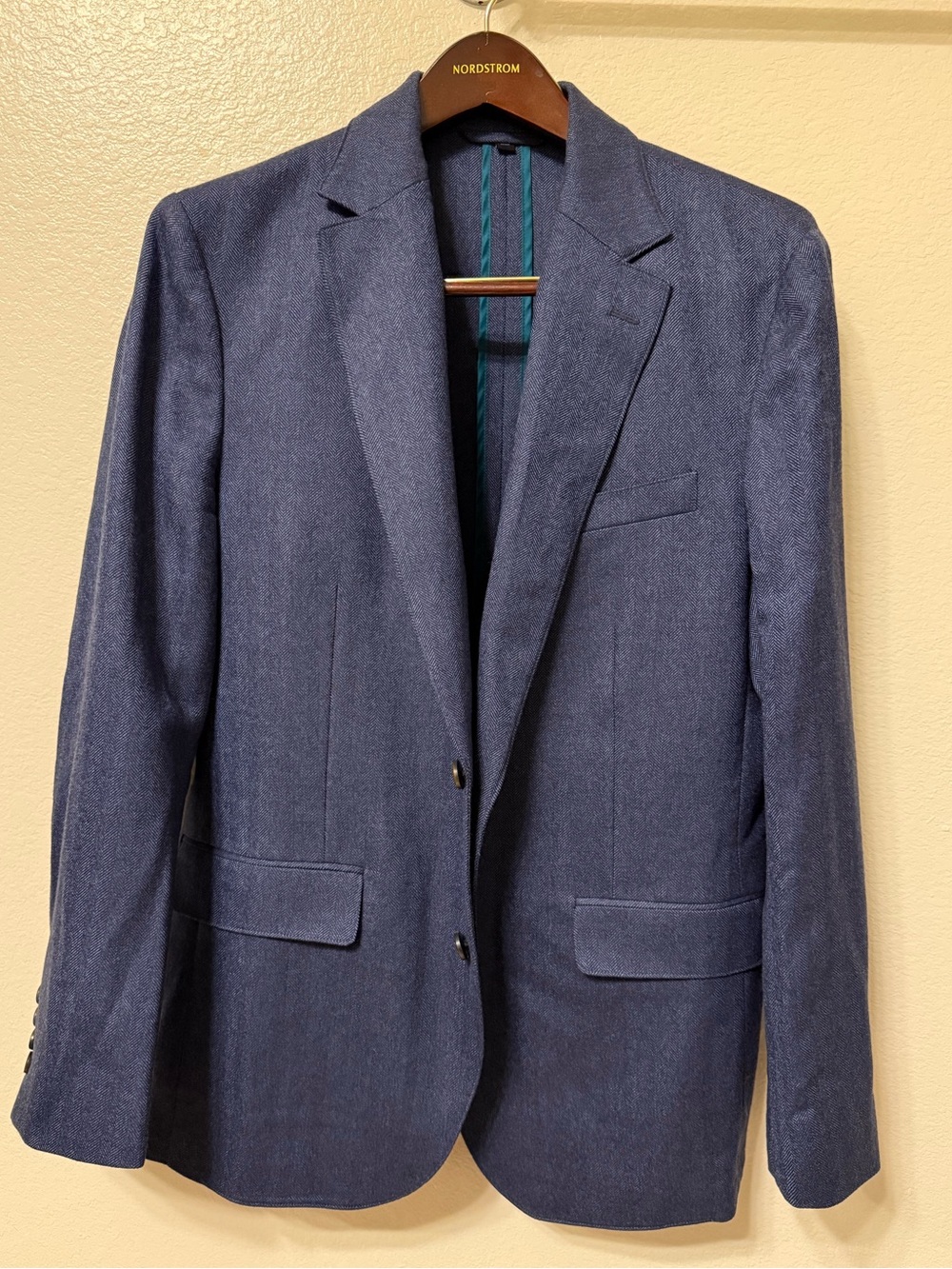 Bonobos Navy Blue Sport Coat - Two-Button Blazer